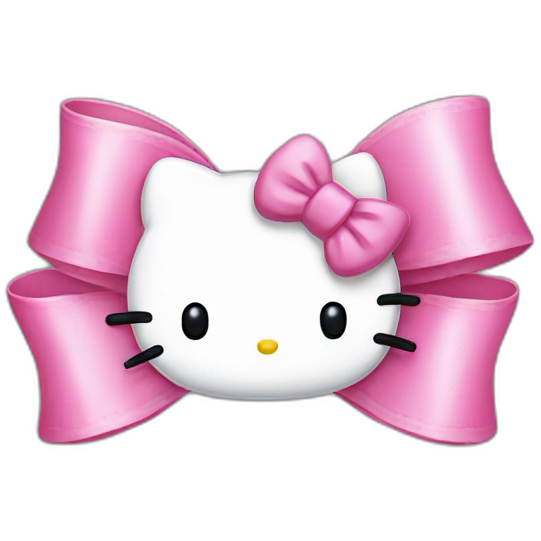 Hello kitty bow