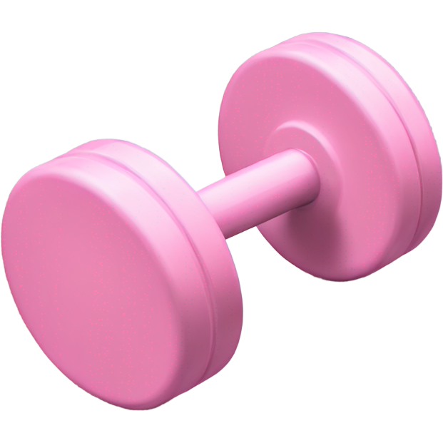 Light pink dumbells