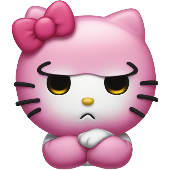 Sad hello kitty
