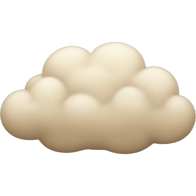 Beige cloud