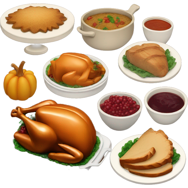 Thanksgiving food