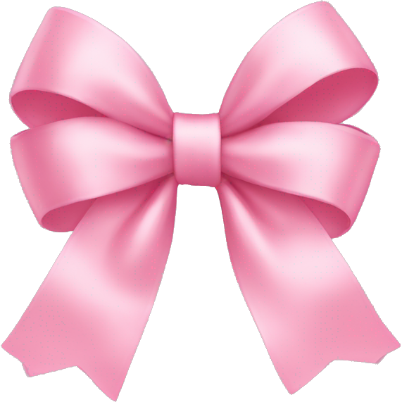 Baby pink bow