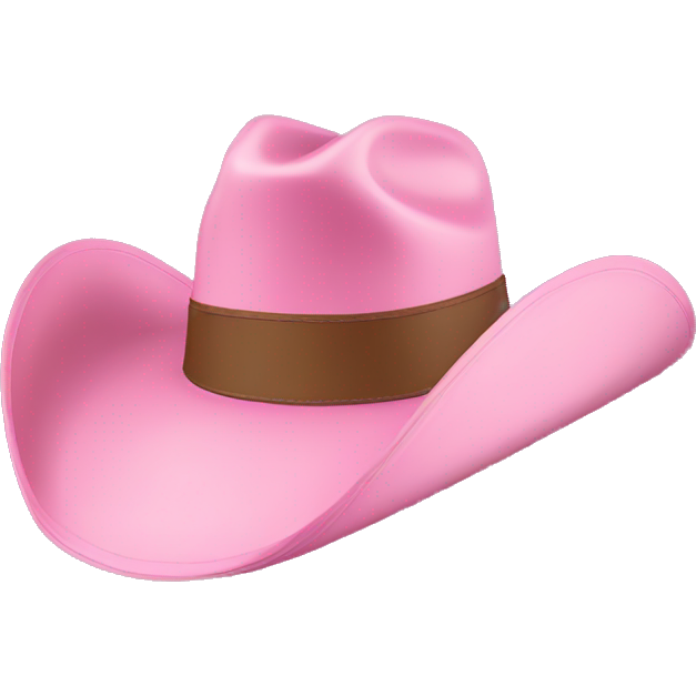 Pink cowboy hat