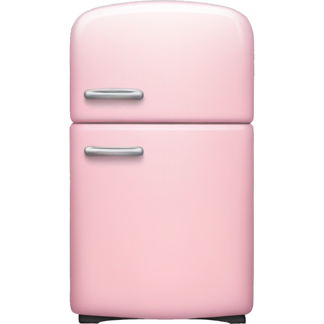 Light pink fridge