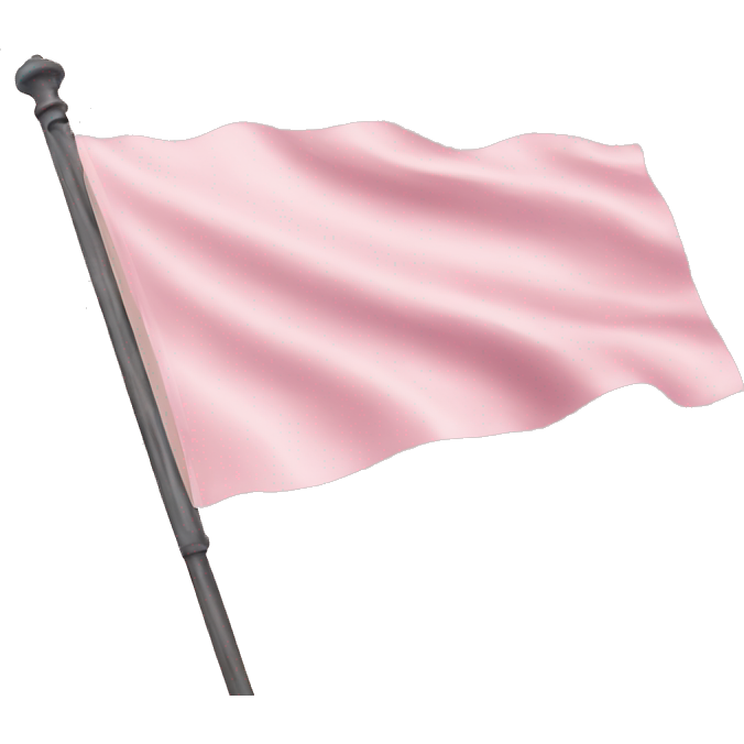 Pastel pink flag