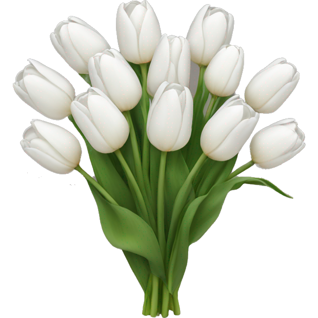 White tulip bouquet