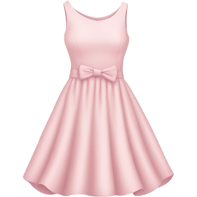 Formal pastel pink dress