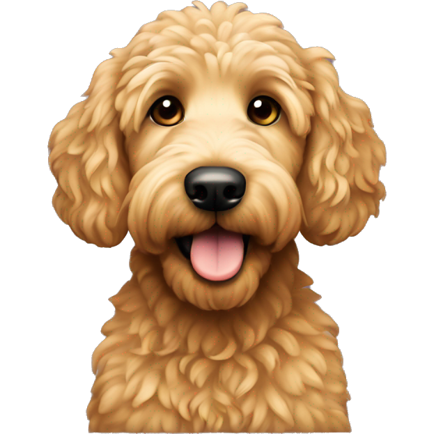Golden doodle that’s black