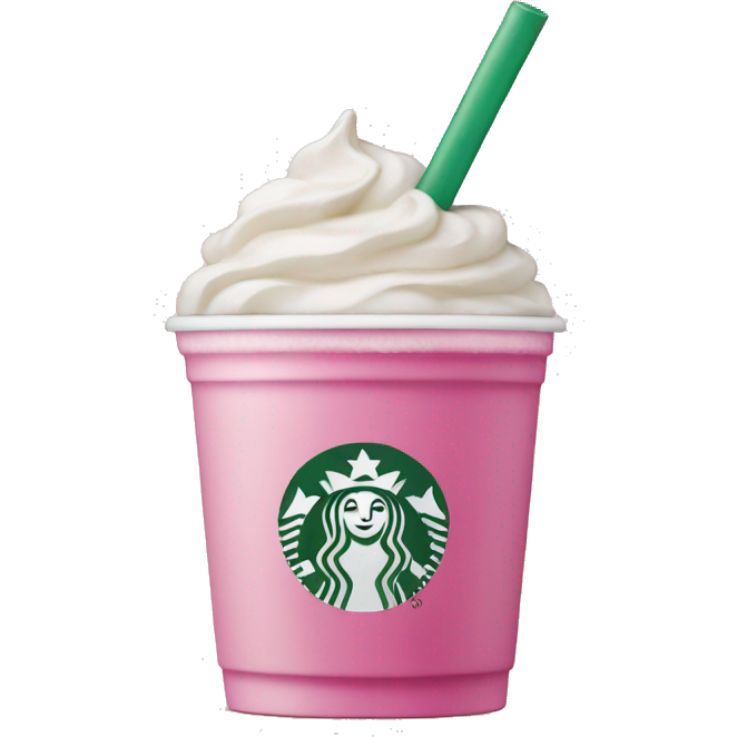 Pink starbucks drink