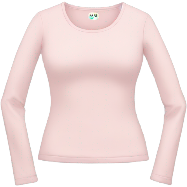 Light pink long sleeve tight top