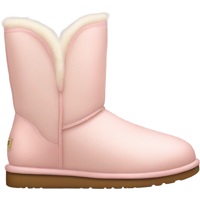 Light pink slip on uggs
