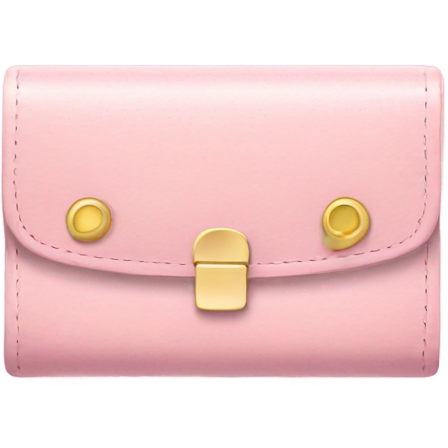Light pink wallet
