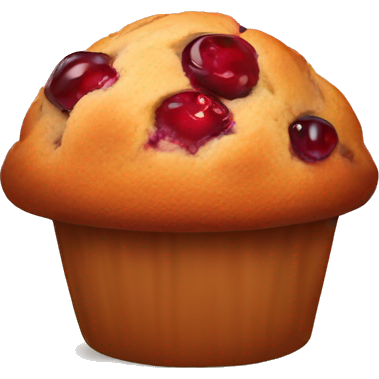 Cranberry muffin
