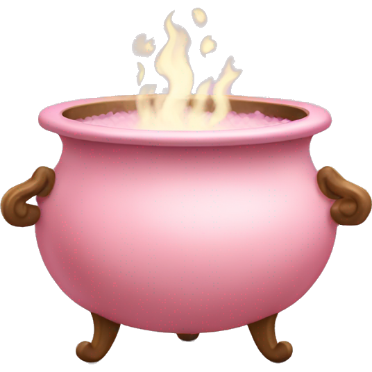 Light pink cauldron
