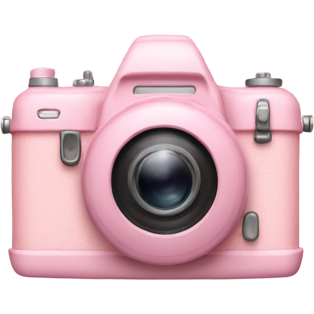 Pastel pink camera