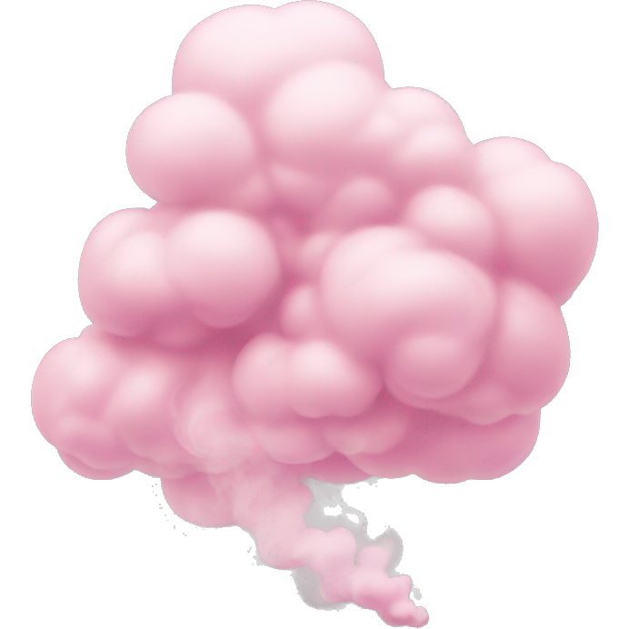 Pastel pink smoke
