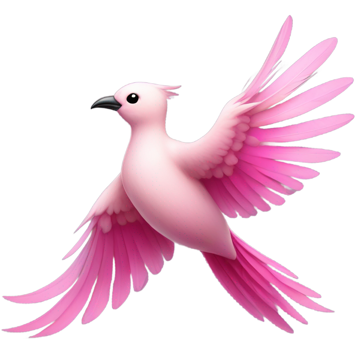 Pink bird