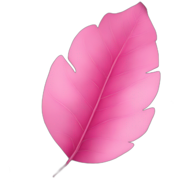 Pink leaves