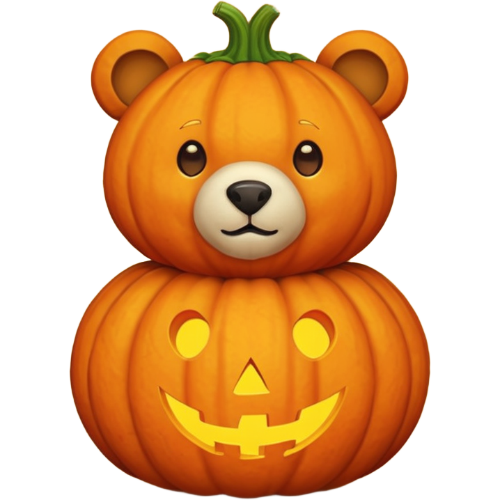 Pumpkin bear