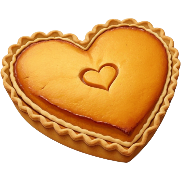 Pumpkin Pie Heart