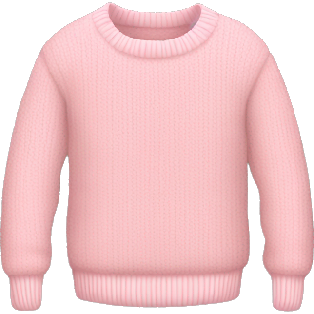 Soft pink sweater