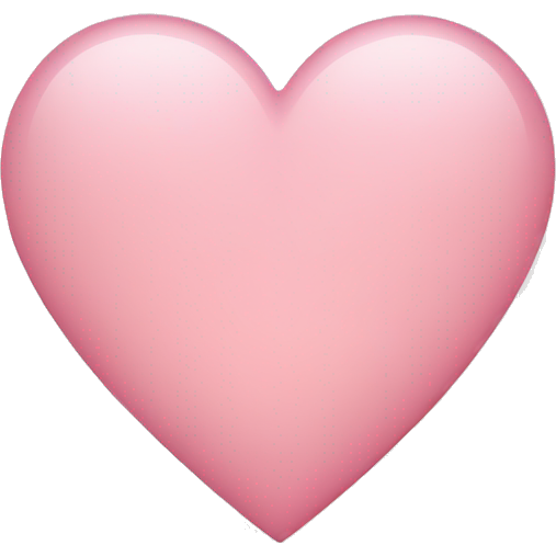 Light pink heart