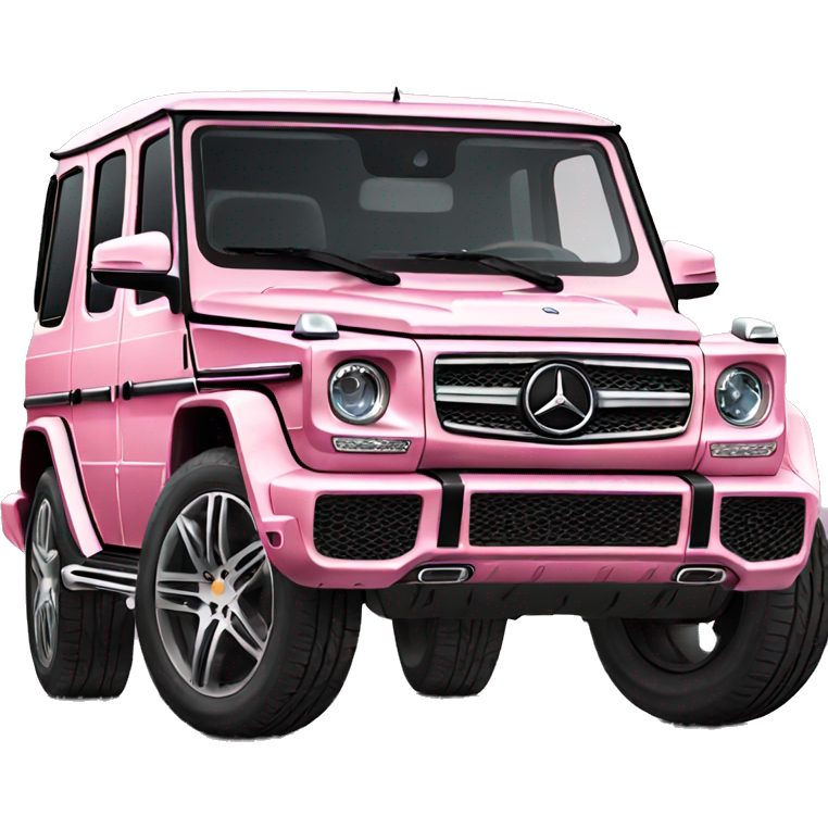 Light Pink Mercedes g wagon