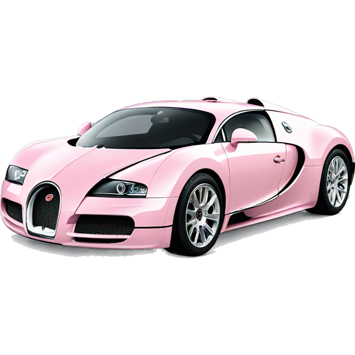 Pastel Pink Bugatti