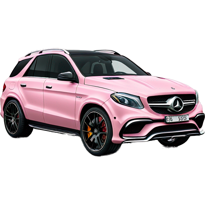 Pastel pink gle amg