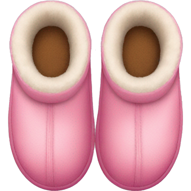 Pink UGG slippers