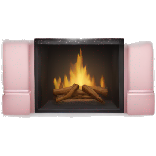 Pale pink Christmas mantle