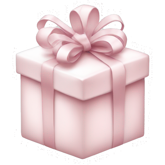 Light pink Christmas gifts under a white Christmas tree