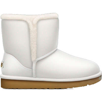 White ugg shoes