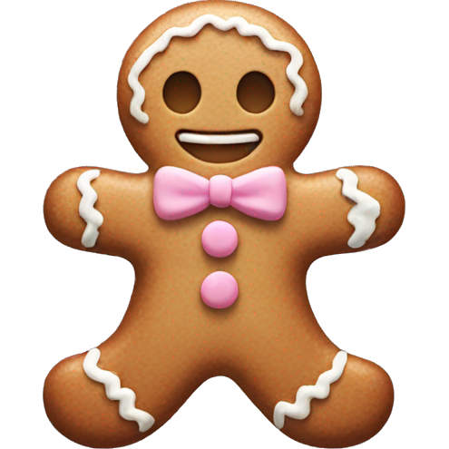 Pastel gingerbread man