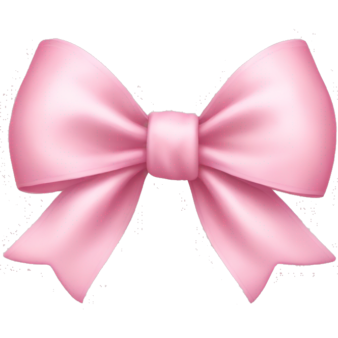 Light pink bow