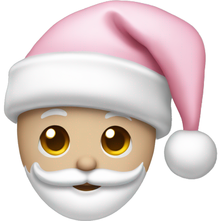 Light pink santa hat