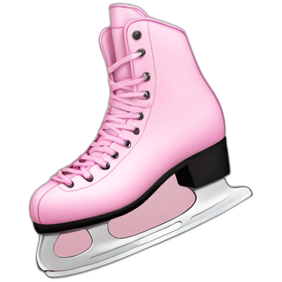 Ice skates pink