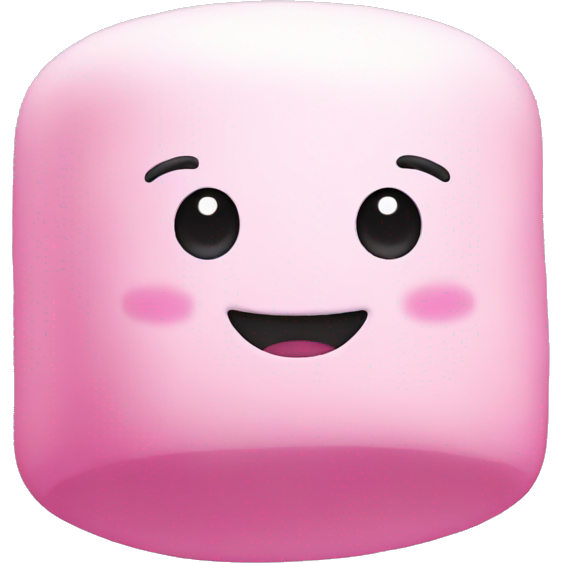 Pink marshmallow