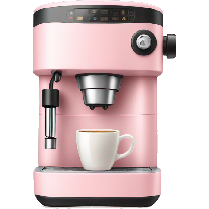 Light Pink coffee machine