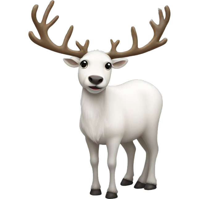 White reindeer