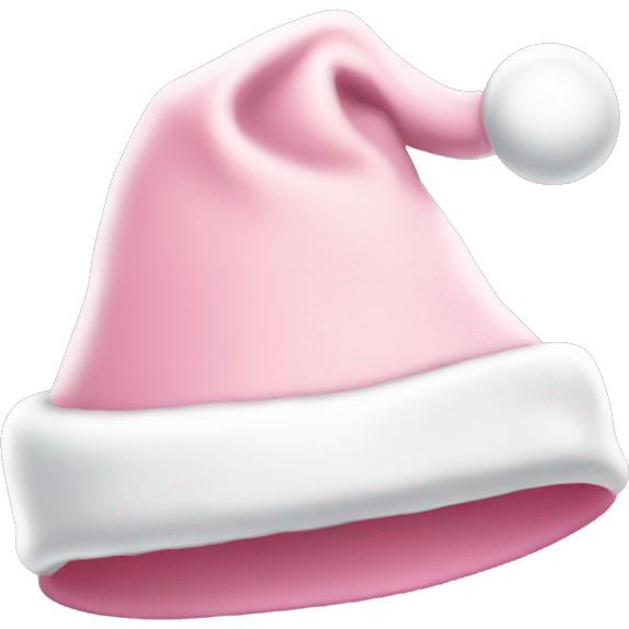 Light pink santa hat