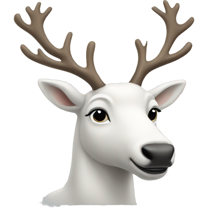White reindeer