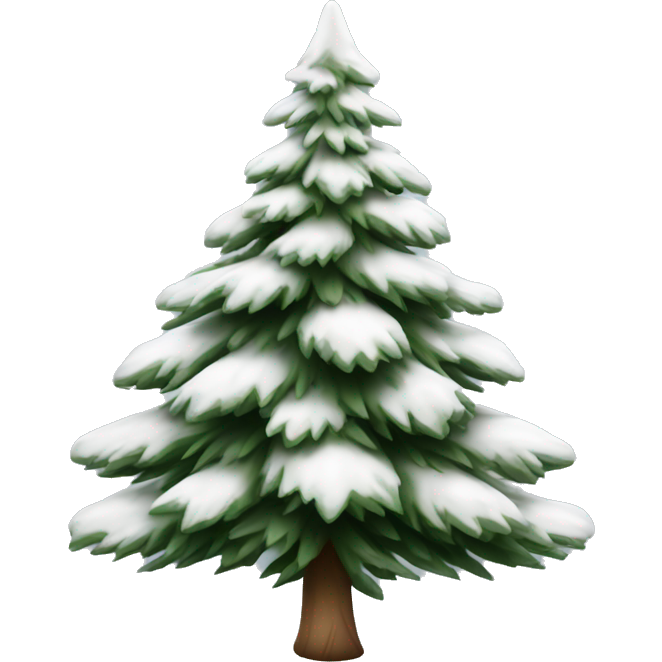 Actual white fir christmas tree isolated.