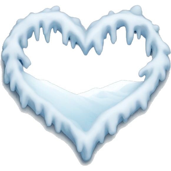 Snow heart