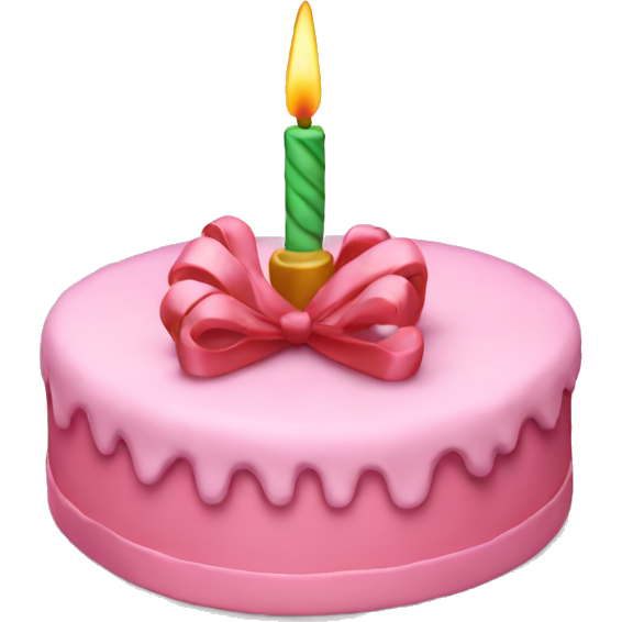 Pink Christmas Cake