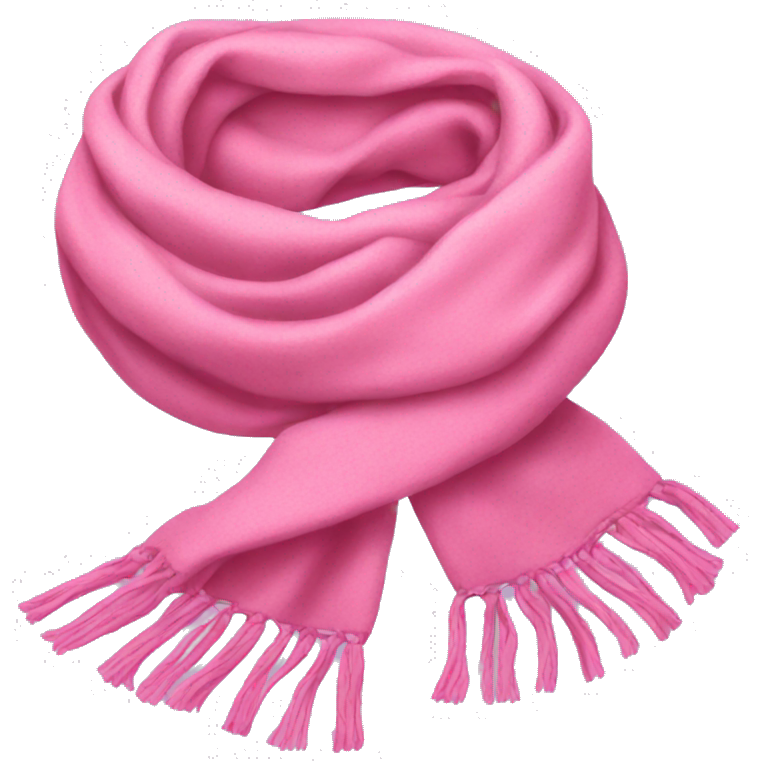 Pink scarf