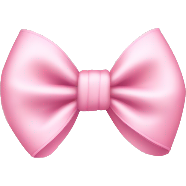 Baby pink bow