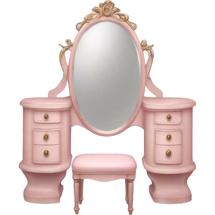 Pale pink Vintage vanity