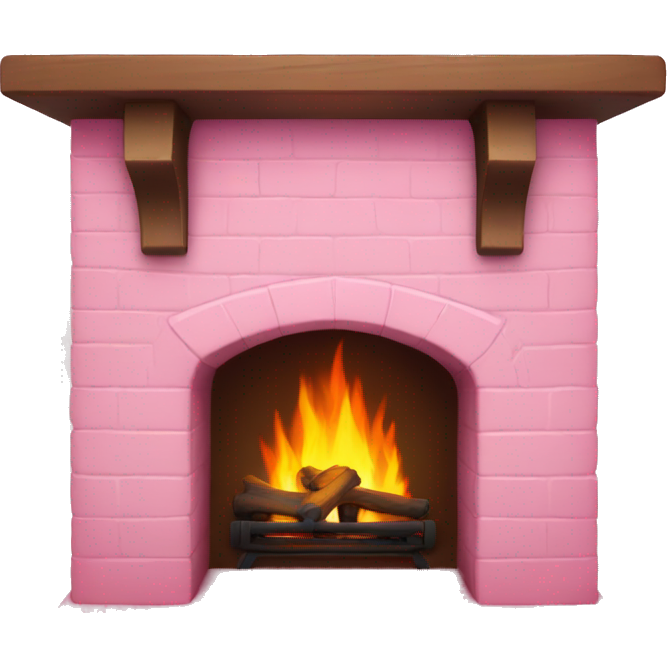 Winter Pink FirePlace
