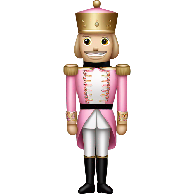 Light pink nutcracker